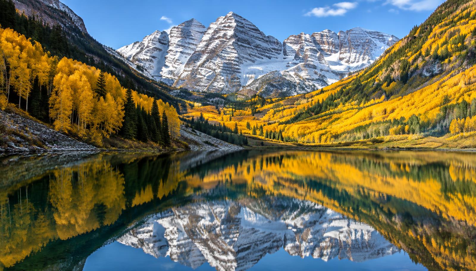 Illustration of Aspen, Colorado (AI-generated scenery) — not a Flower Fairy project photo.