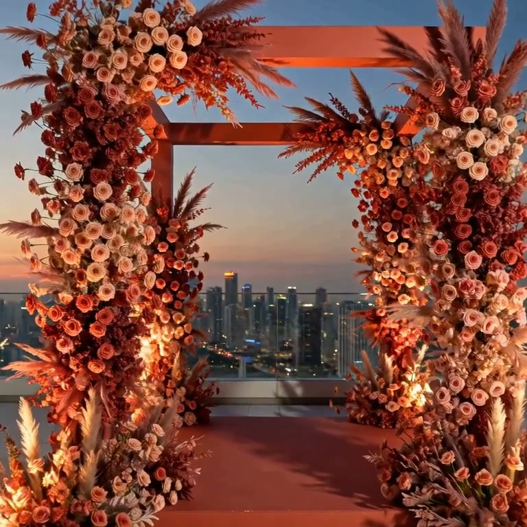 Flower Fairy brand activation set photographed on site in Miami