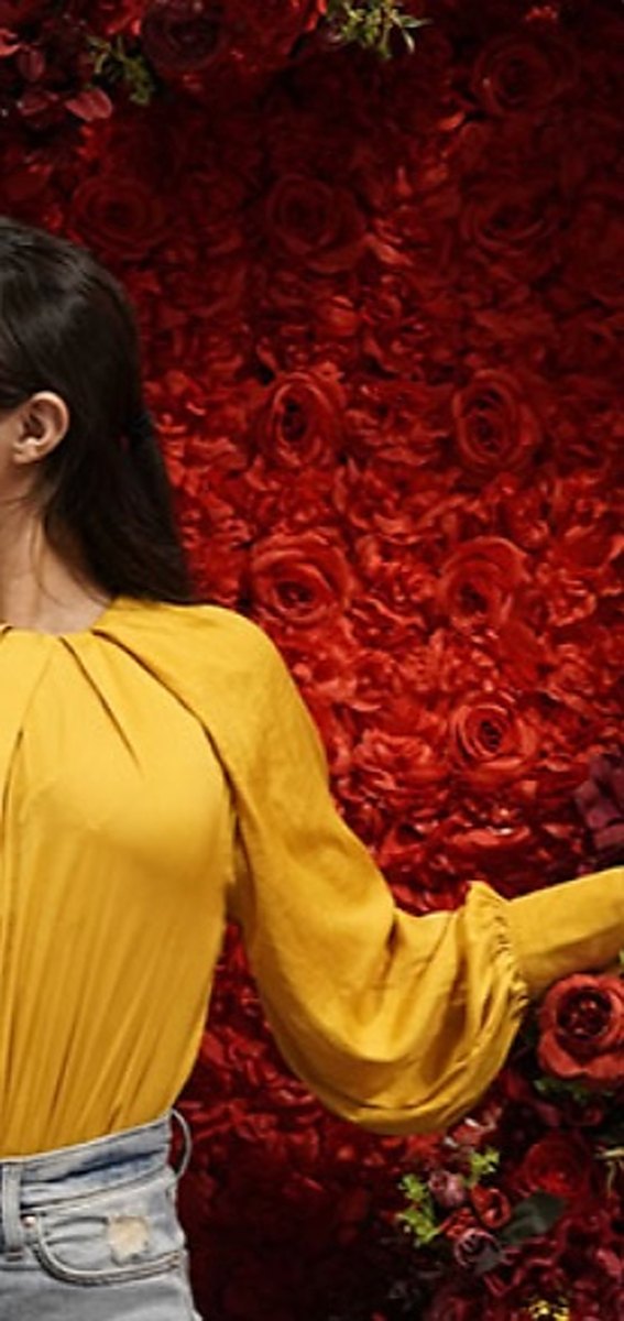 Rose wall — Flower wall / step-and-repeat by Flower Fairy in Miami